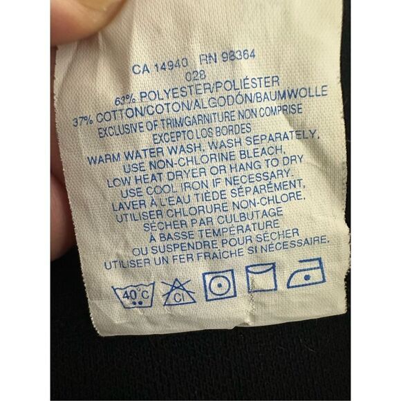 Weekenders Long Blazer Black 3 Buttons Pockets Size M - Picture 7 of 13